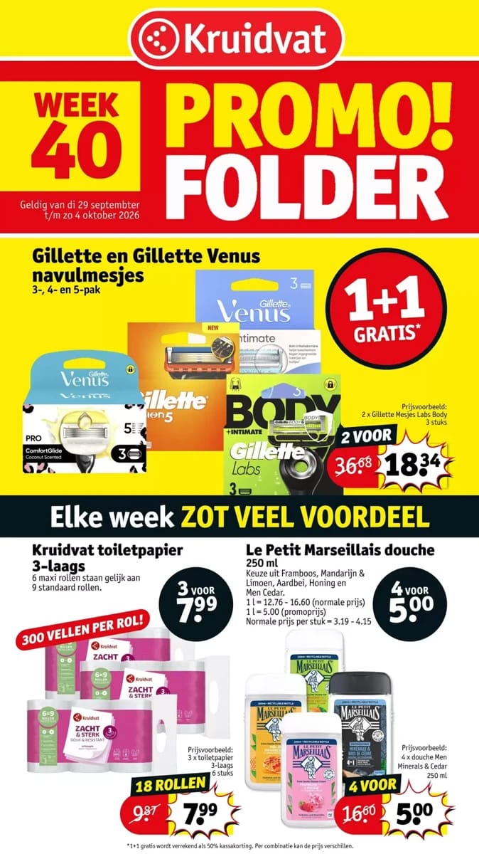 Folder Kruidvat, pagina 1 van 59