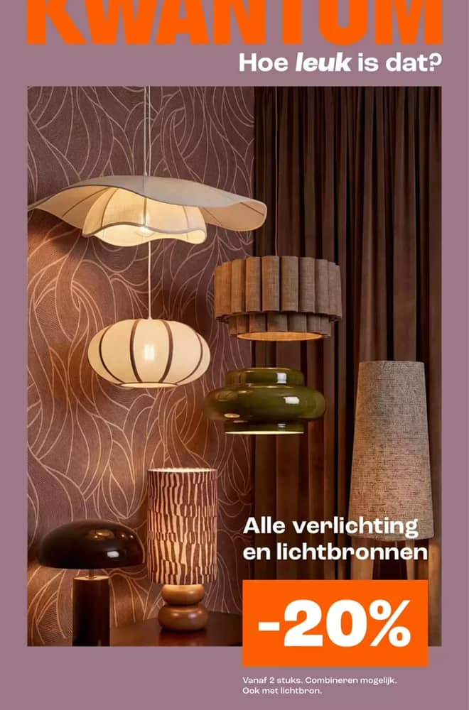 Voorpagina van de folder van Kwantum, geldig 14–26 september 2026