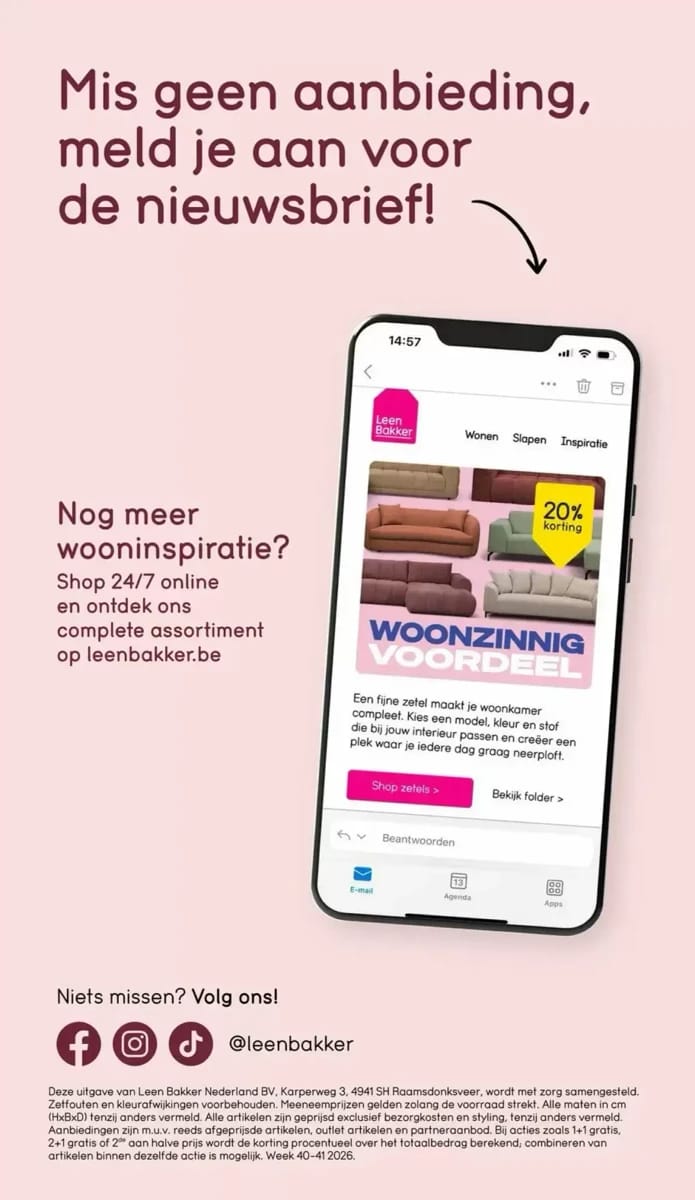 Folder Leen Bakker, pagina 14 van 14