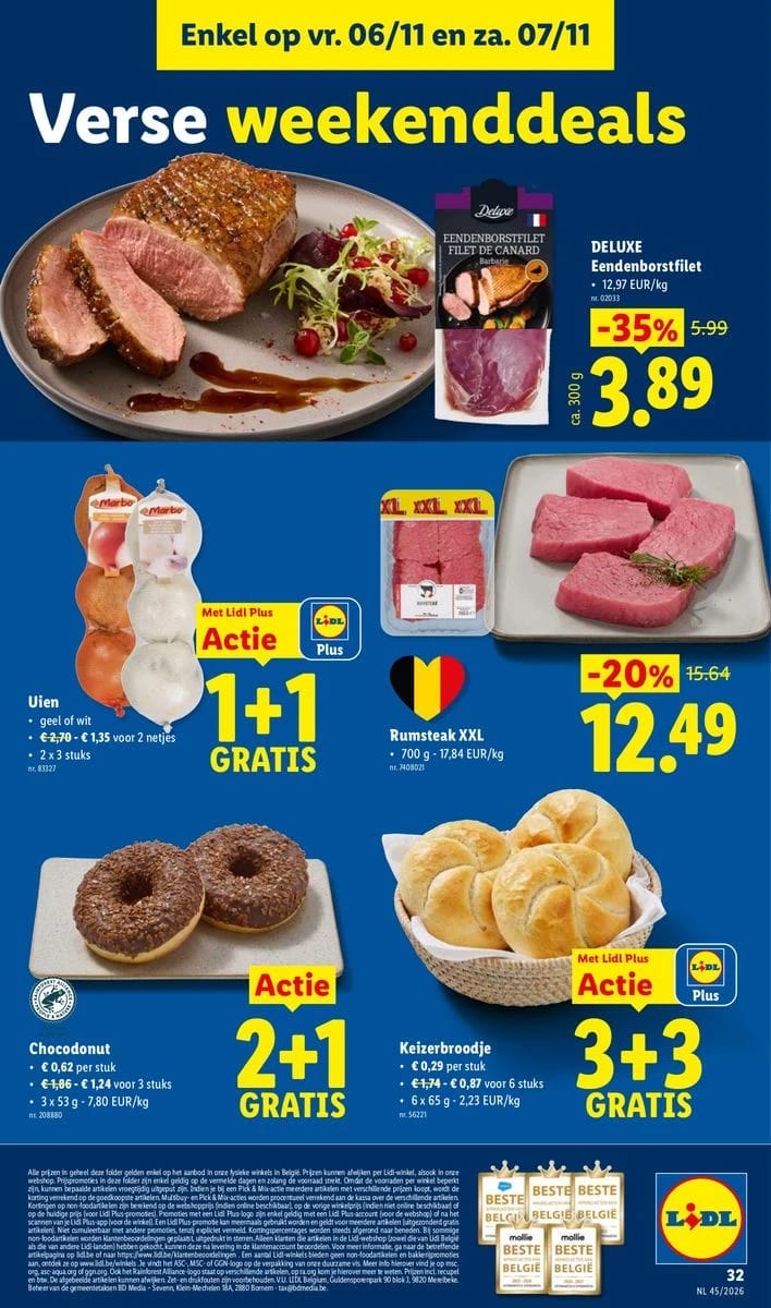 Folder Lidl, pagina 32 van 32
