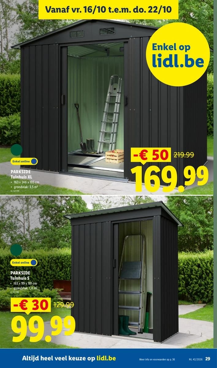Folder Lidl, pagina 29 van 36