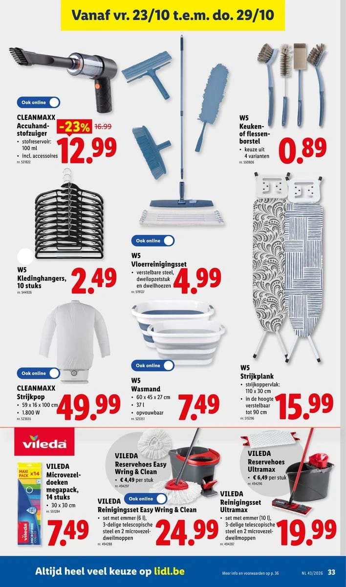 Folder Lidl, pagina 33 van 36