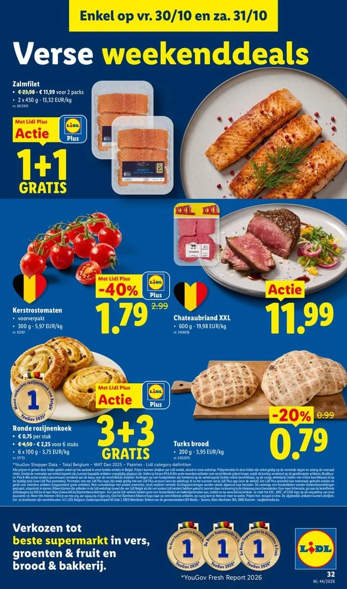 Folder Lidl, pagina 32 van 32