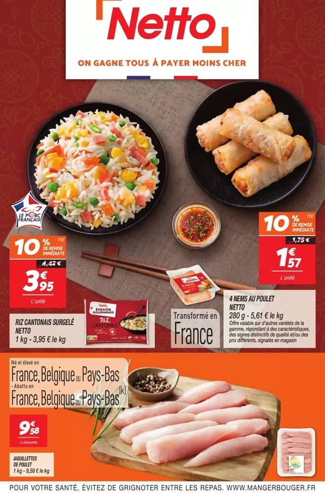 Voorpagina van de folder van Netto, geldig 22–28 september 2026
