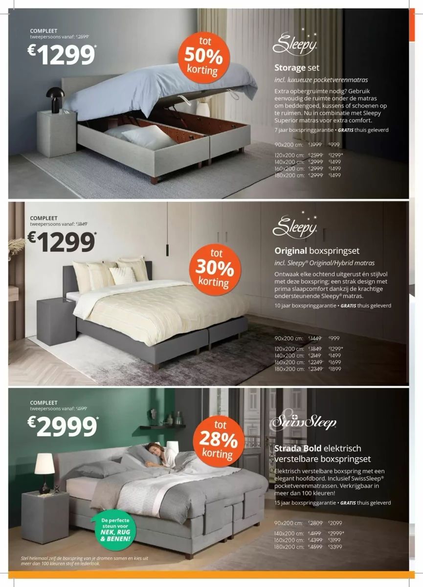 Folder Sleepworld, pagina 2 van 8