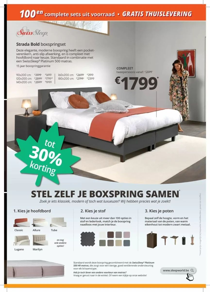 Folder Sleepworld, pagina 3 van 8