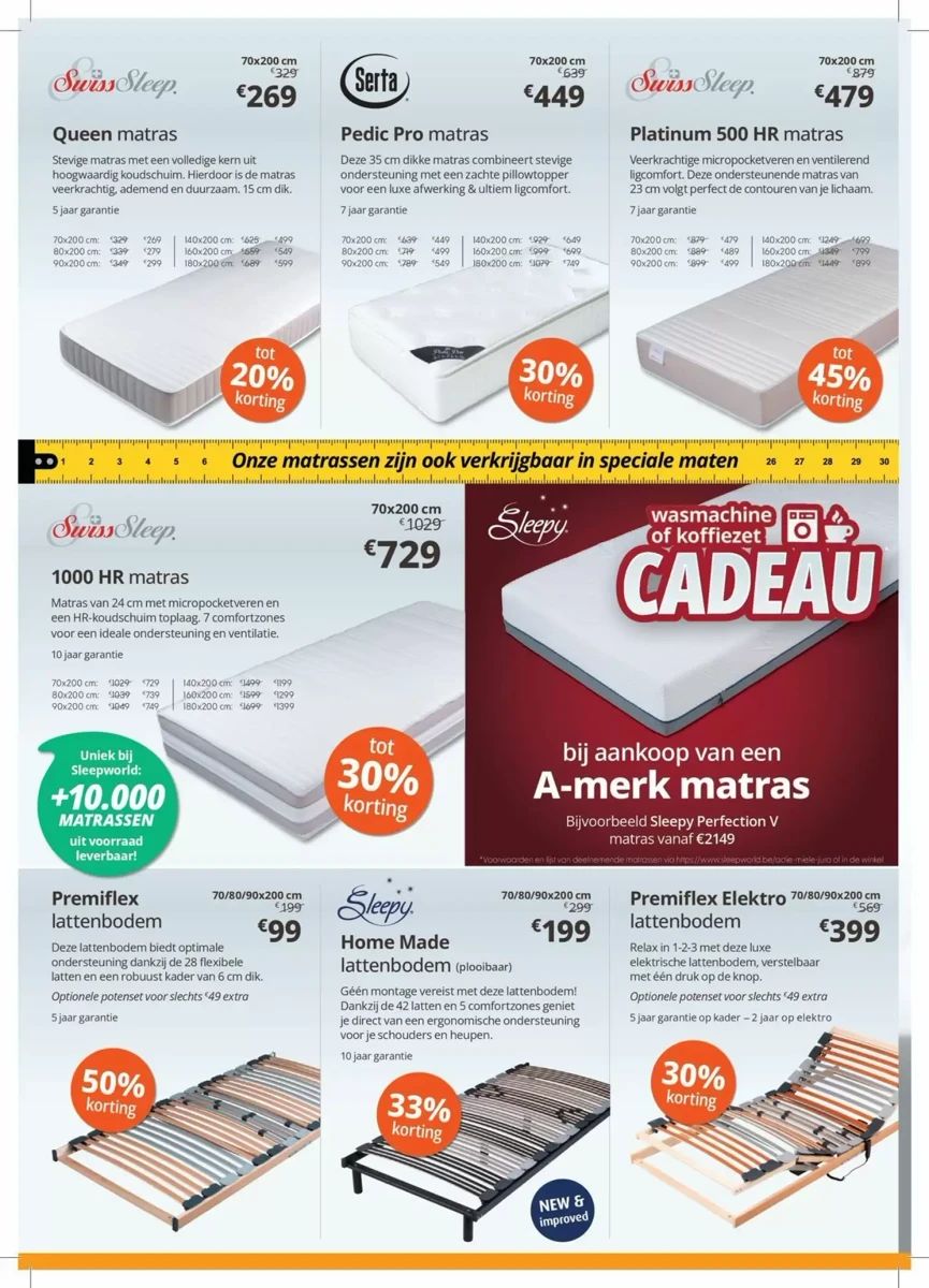 Folder Sleepworld, pagina 4 van 8