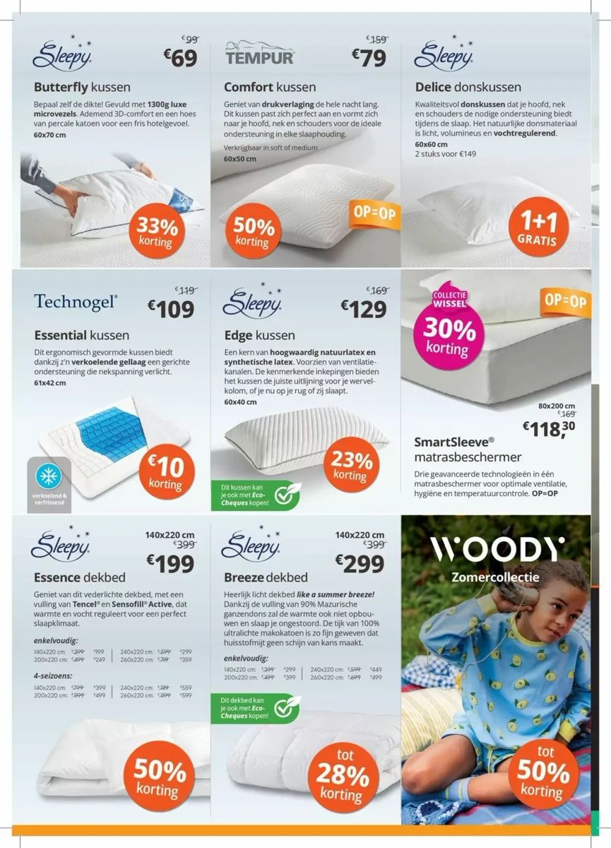 Folder Sleepworld, pagina 6 van 8