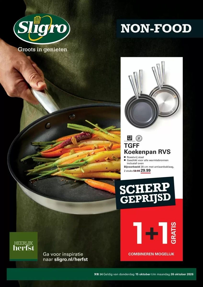 Folder Sligro, pagina 1 van 14