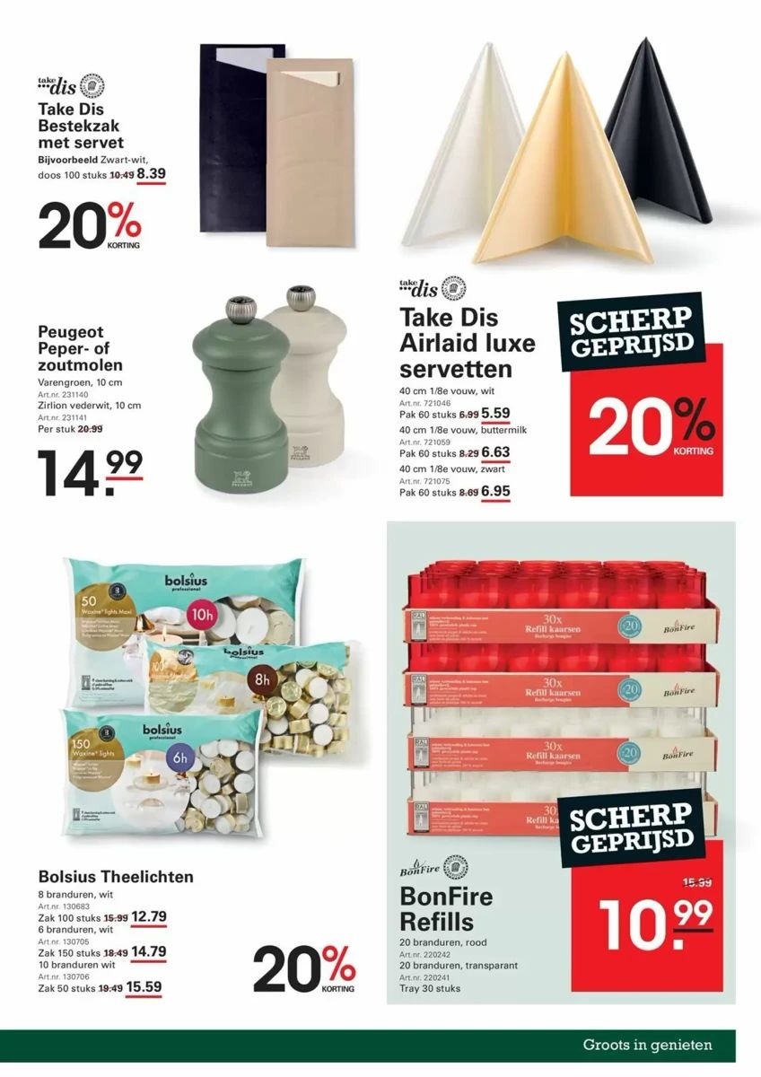 Folder Sligro, pagina 3 van 14