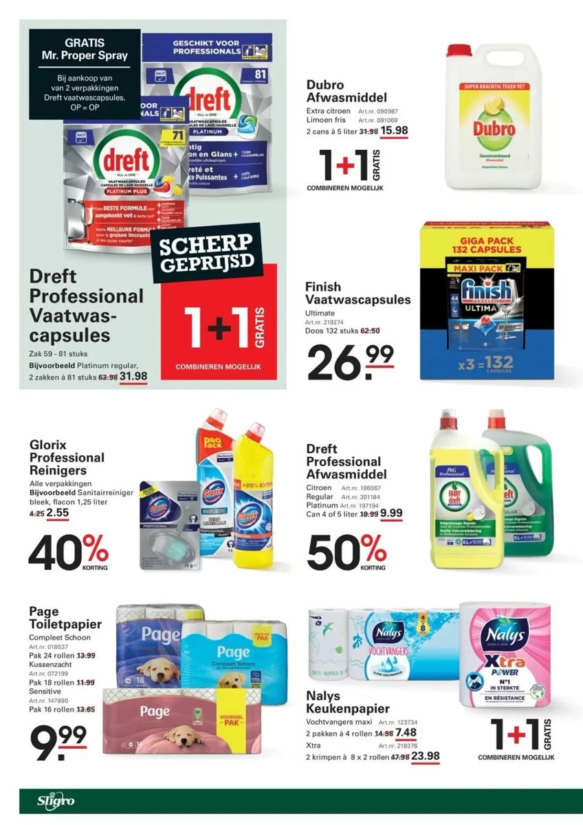 Folder Sligro, pagina 10 van 14