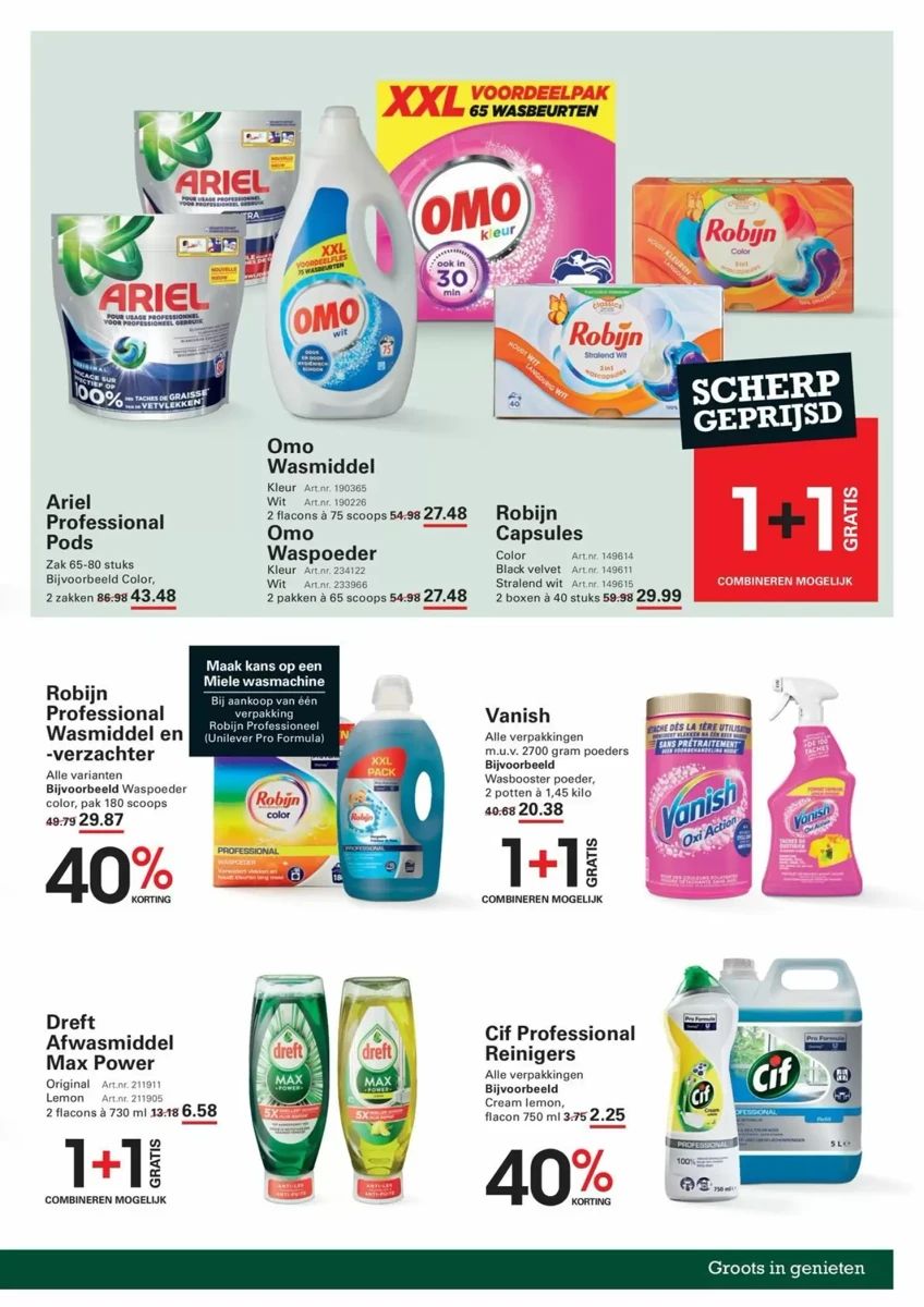 Folder Sligro, pagina 11 van 14
