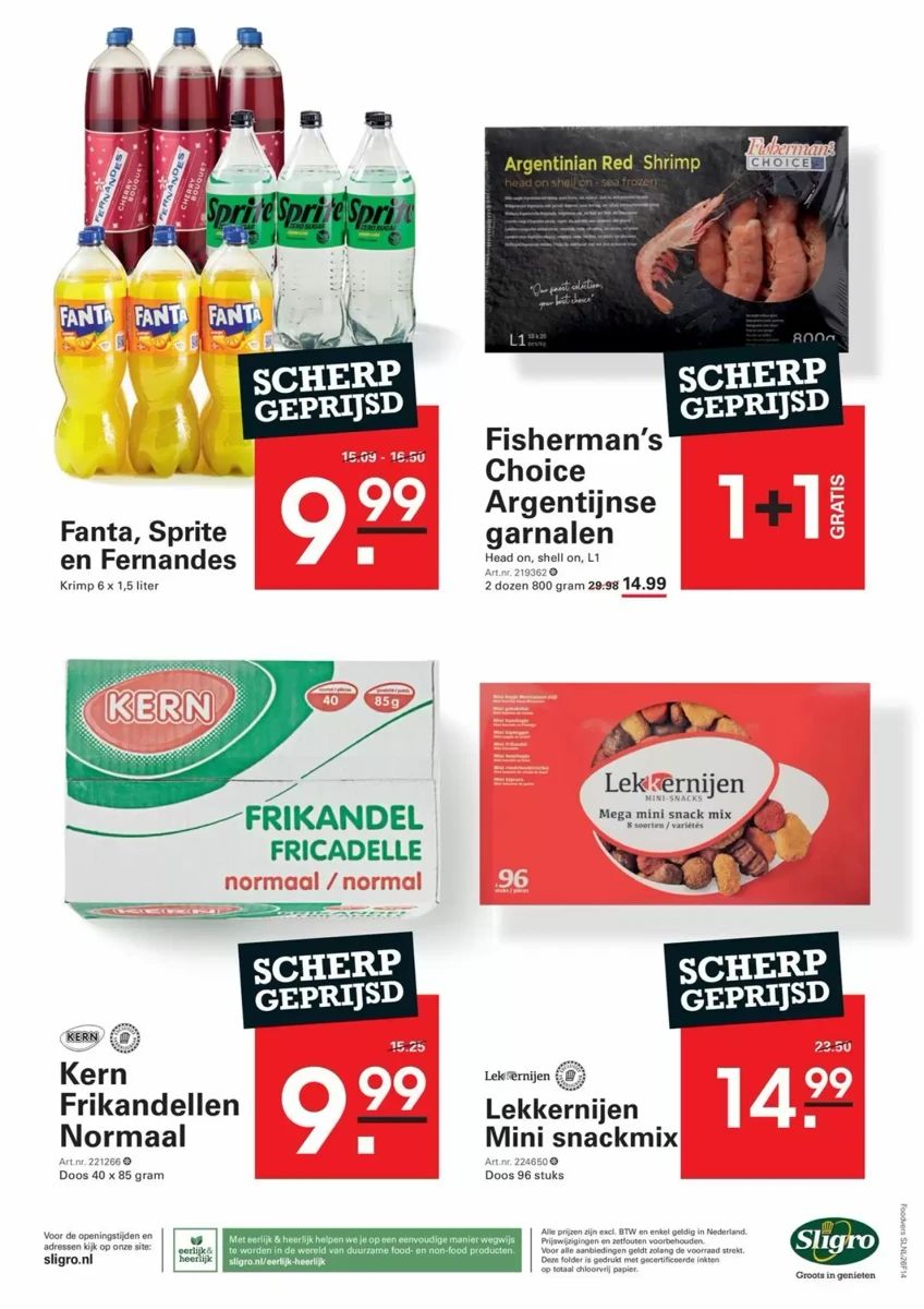 Folder Sligro, pagina 30 van 30