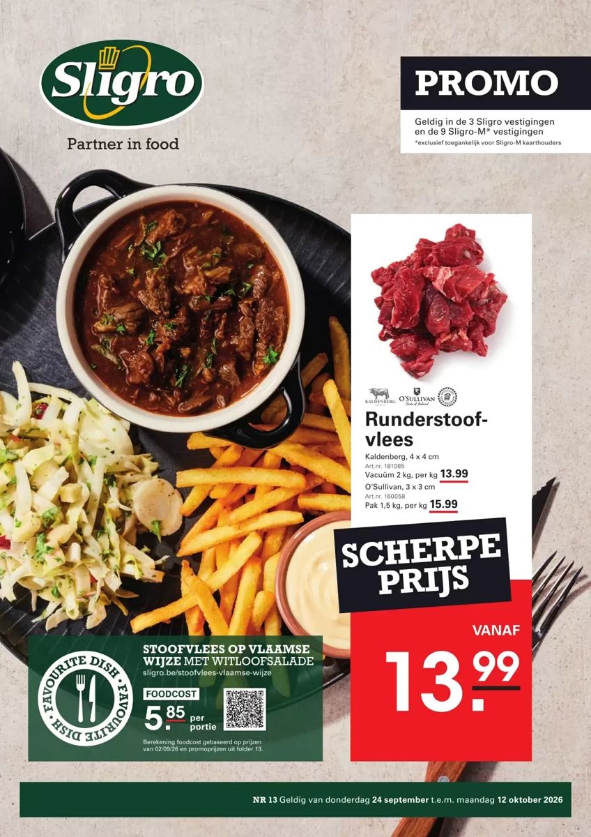 Folder Sligro, pagina 1 van 24