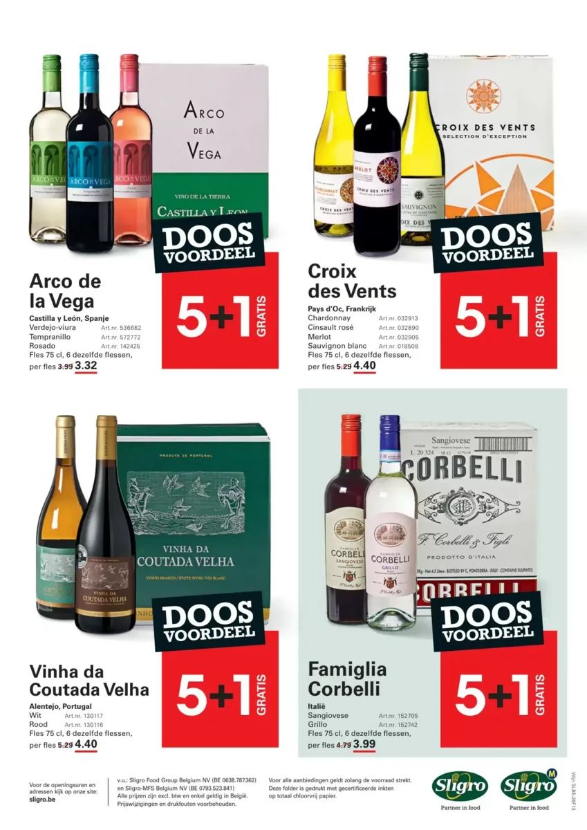 Folder Sligro, pagina 8 van 8