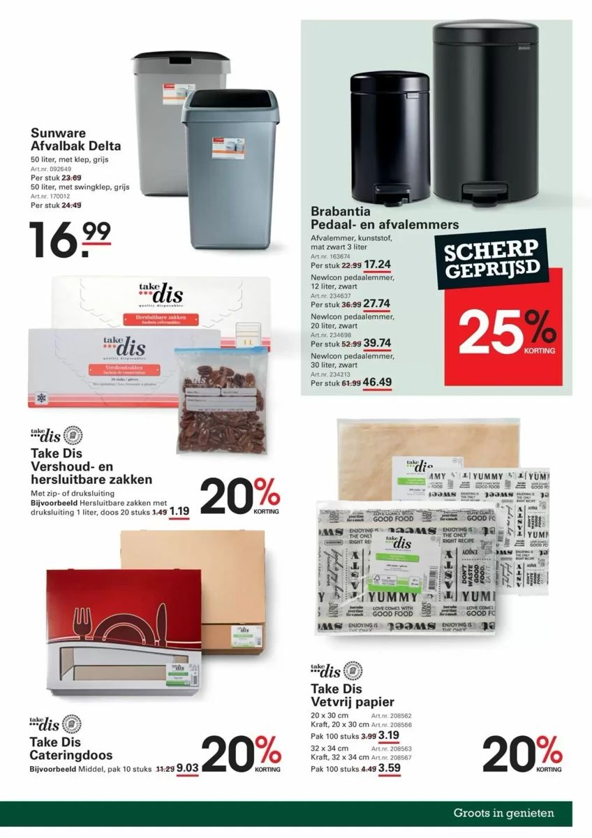 Folder Sligro, pagina 59 van 63