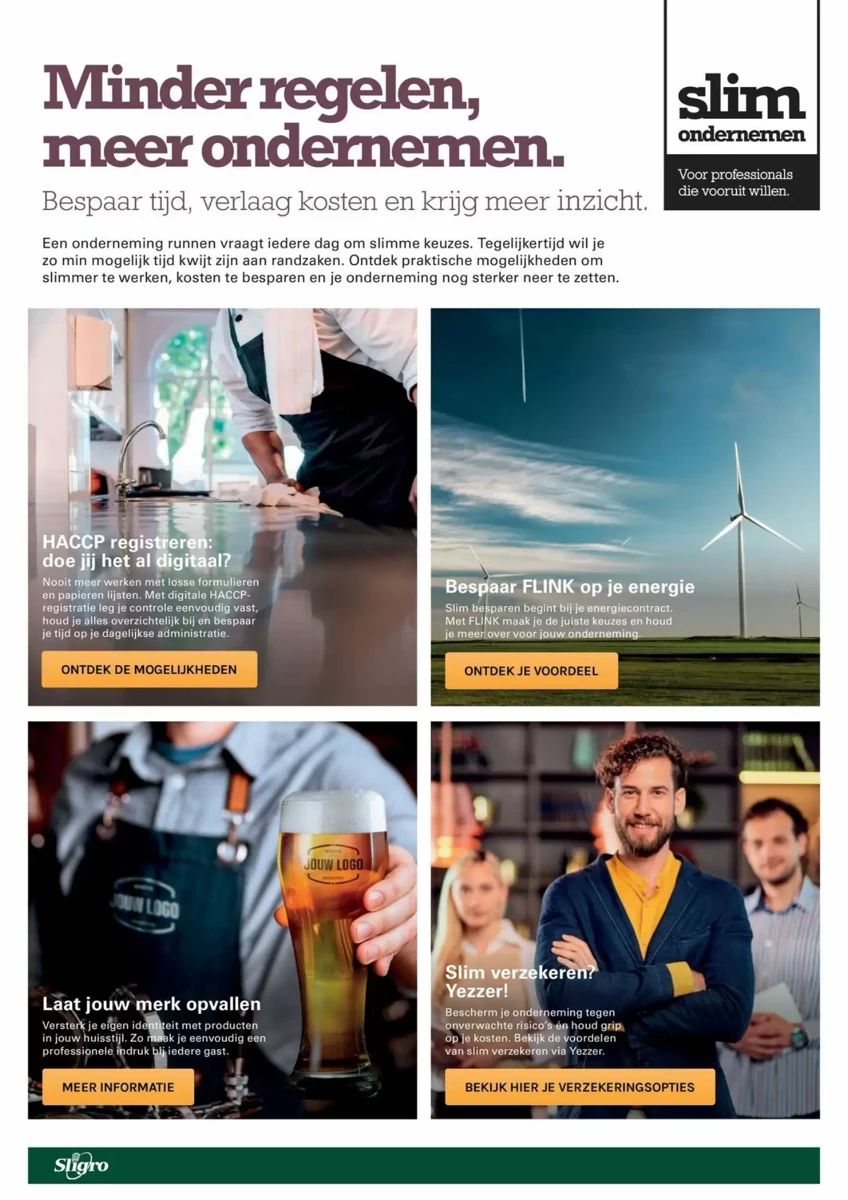 Folder Sligro, pagina 62 van 63