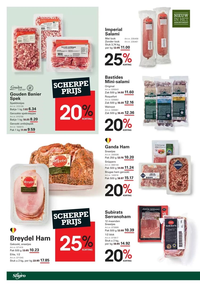 Folder Sligro, pagina 8 van 26