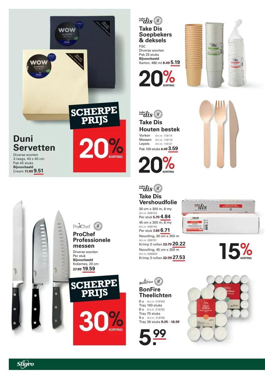 Folder Sligro, pagina 22 van 26
