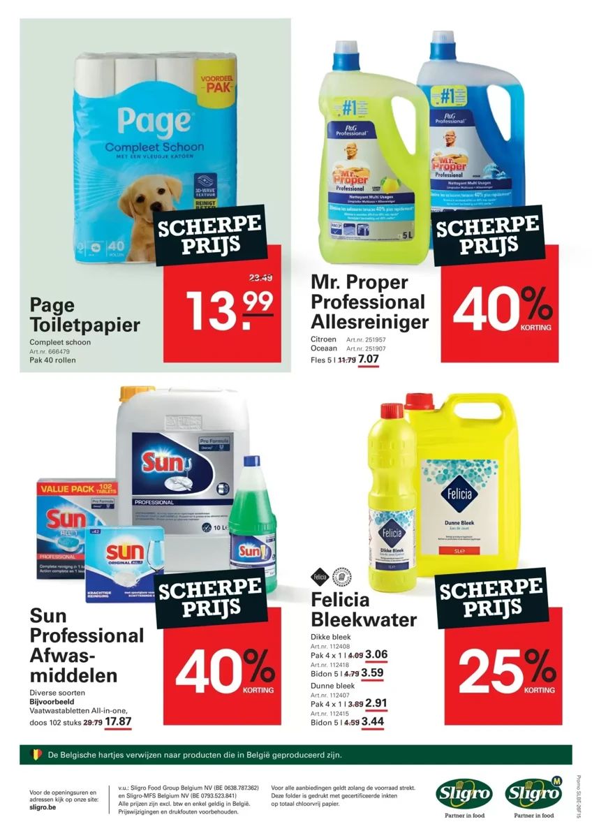 Folder Sligro, pagina 24 van 26