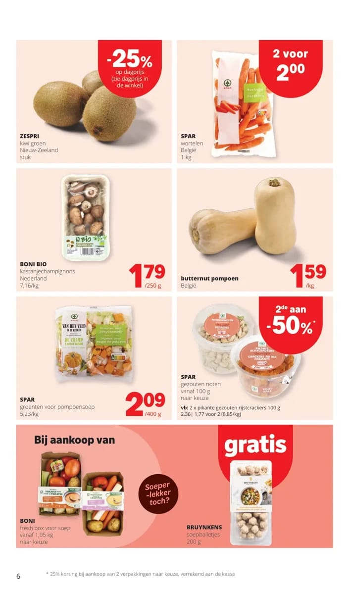 Folder Spar Colruyt, pagina 6 van 28