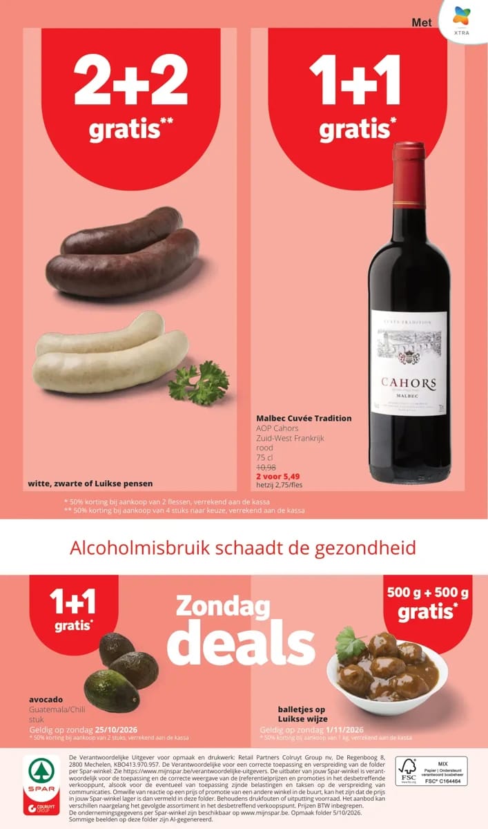 Folder Spar Colruyt, pagina 28 van 28