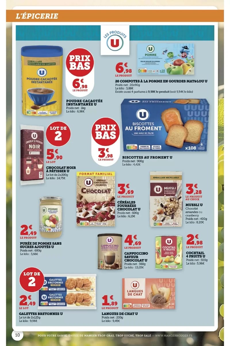Folder Super U, pagina 10 van 20