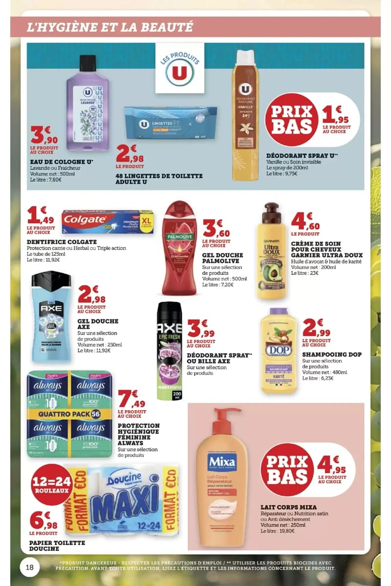 Folder Super U, pagina 18 van 20