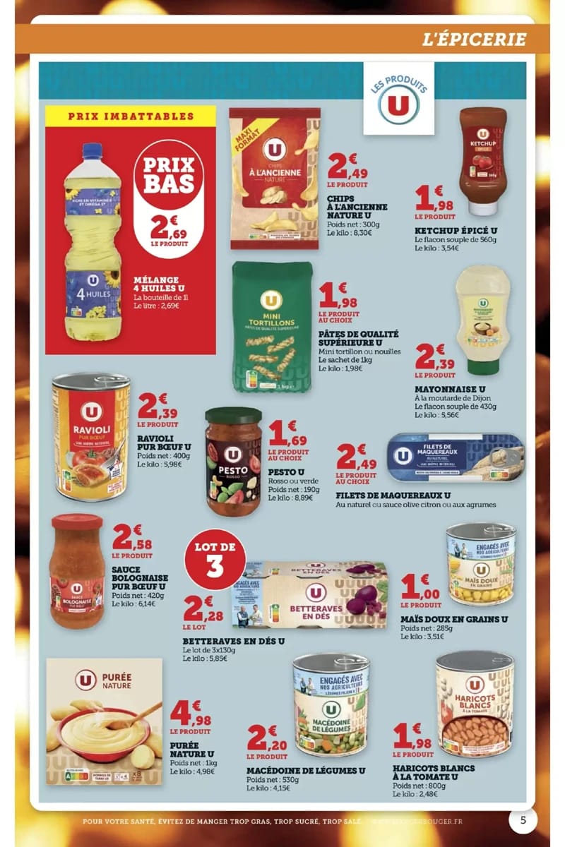 Folder Super U, pagina 5 van 12