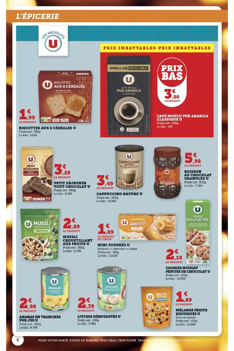 Folder Super U, pagina 6 van 12