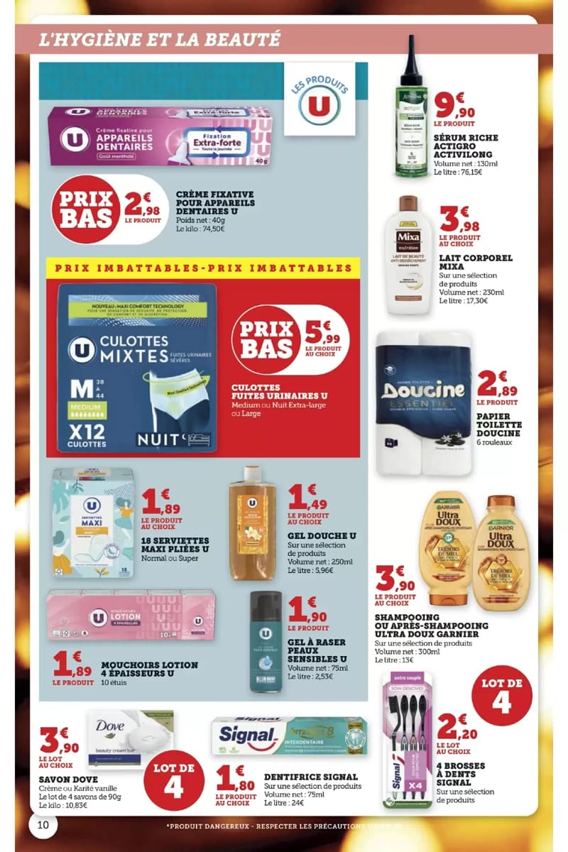 Folder Super U, pagina 10 van 12