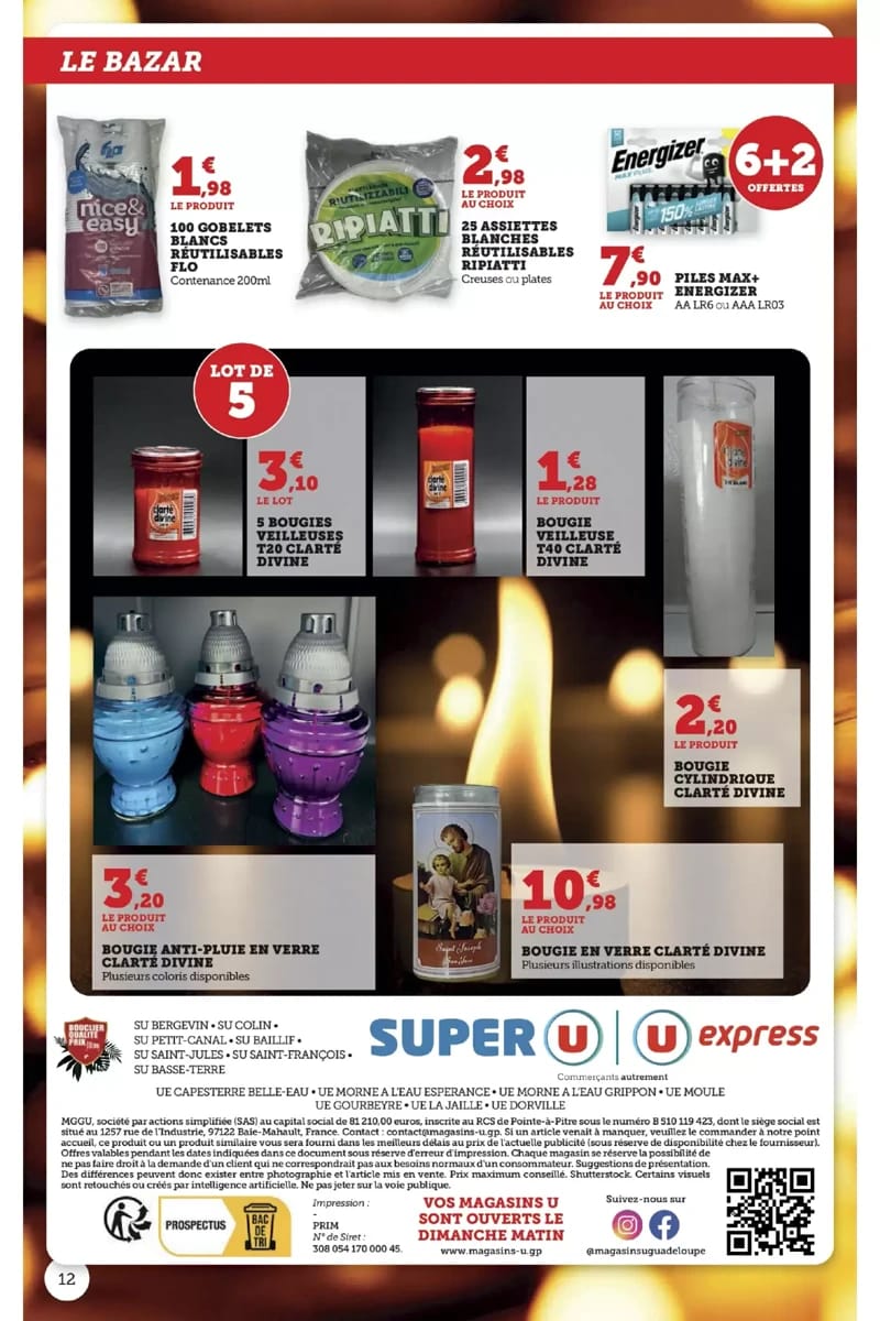 Folder Super U, pagina 12 van 12