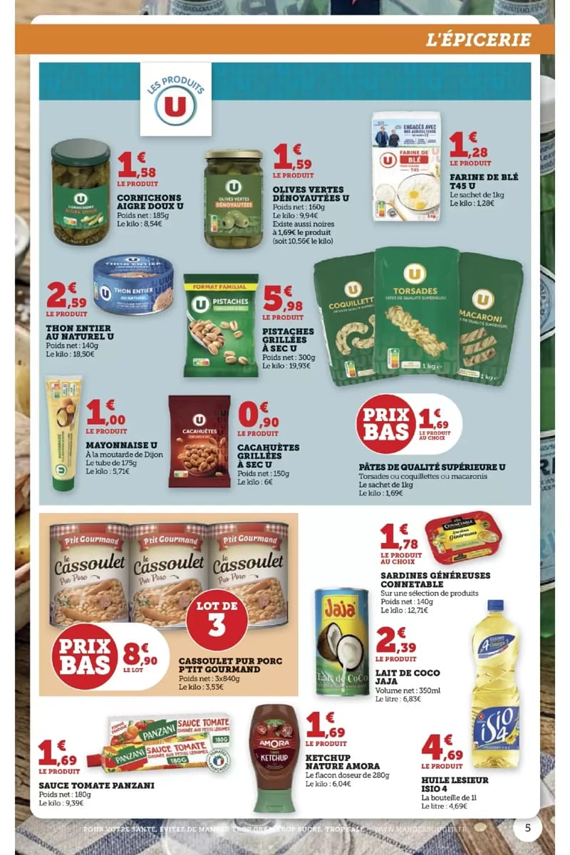 Folder Super U, pagina 5 van 8