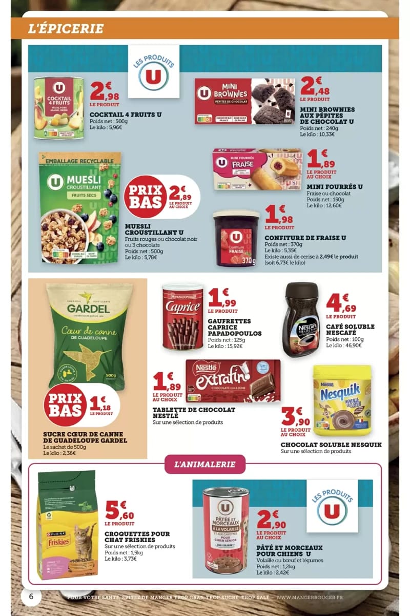 Folder Super U, pagina 6 van 8