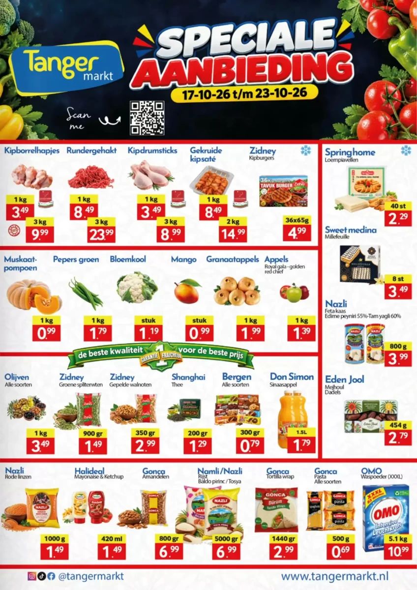 Folder Tanger Markt, pagina 1 van 1