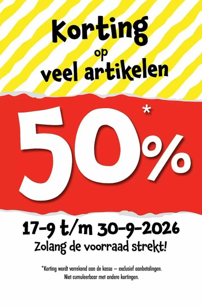 Voorpagina van de folder van Tedi, geldig 24–30 september 2026