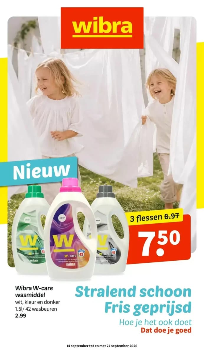 Folder Wibra, pagina 1 van 15