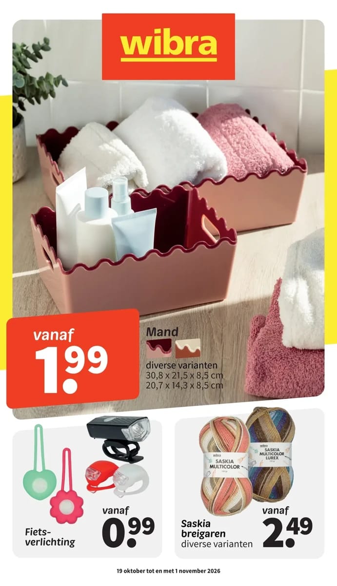 Folder Wibra, pagina 1 van 21