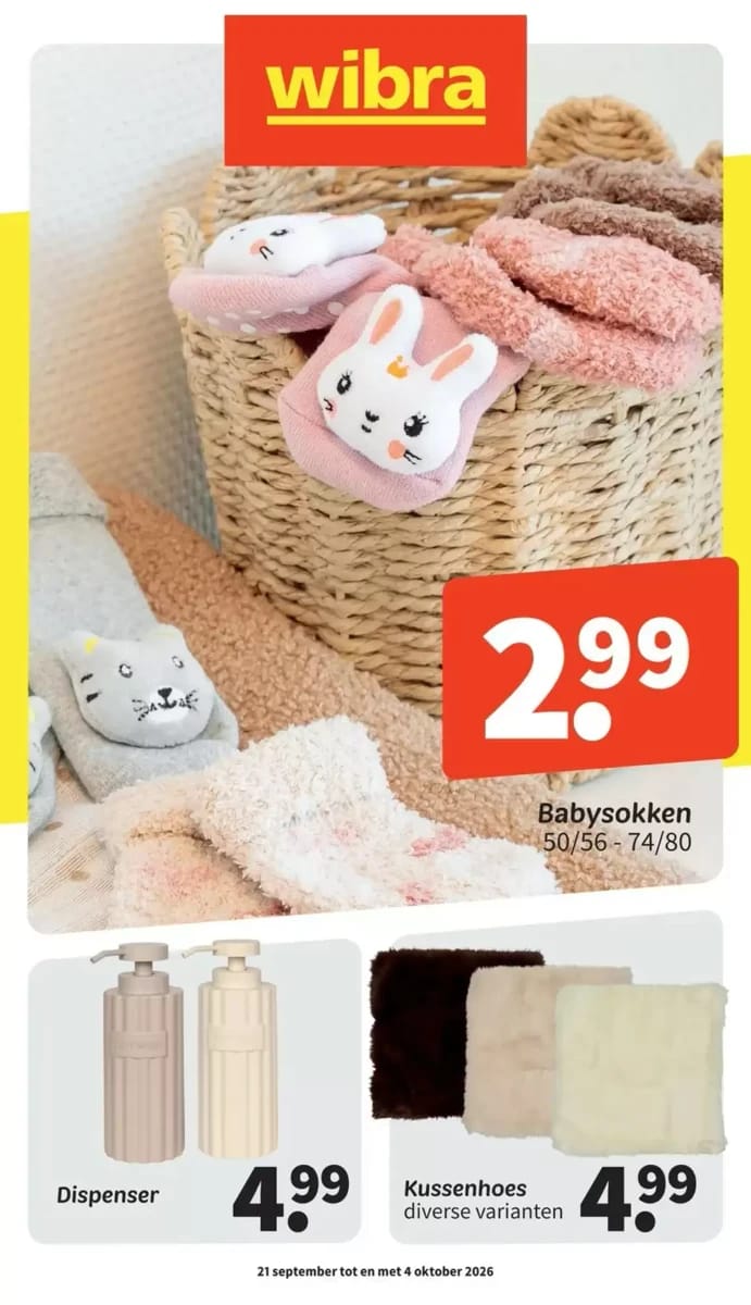 Folder Wibra, pagina 1 van 14