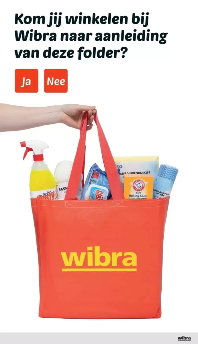 Folder Wibra, pagina 13 van 14