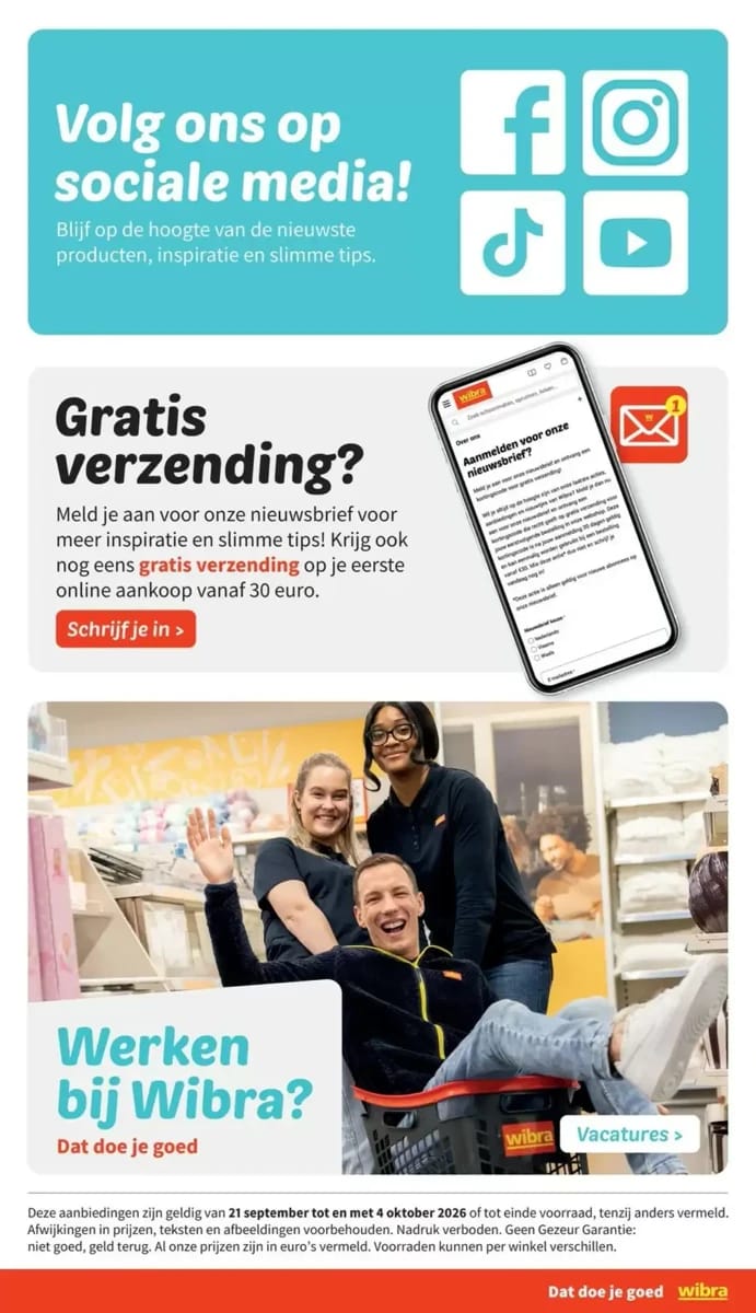 Folder Wibra, pagina 14 van 14