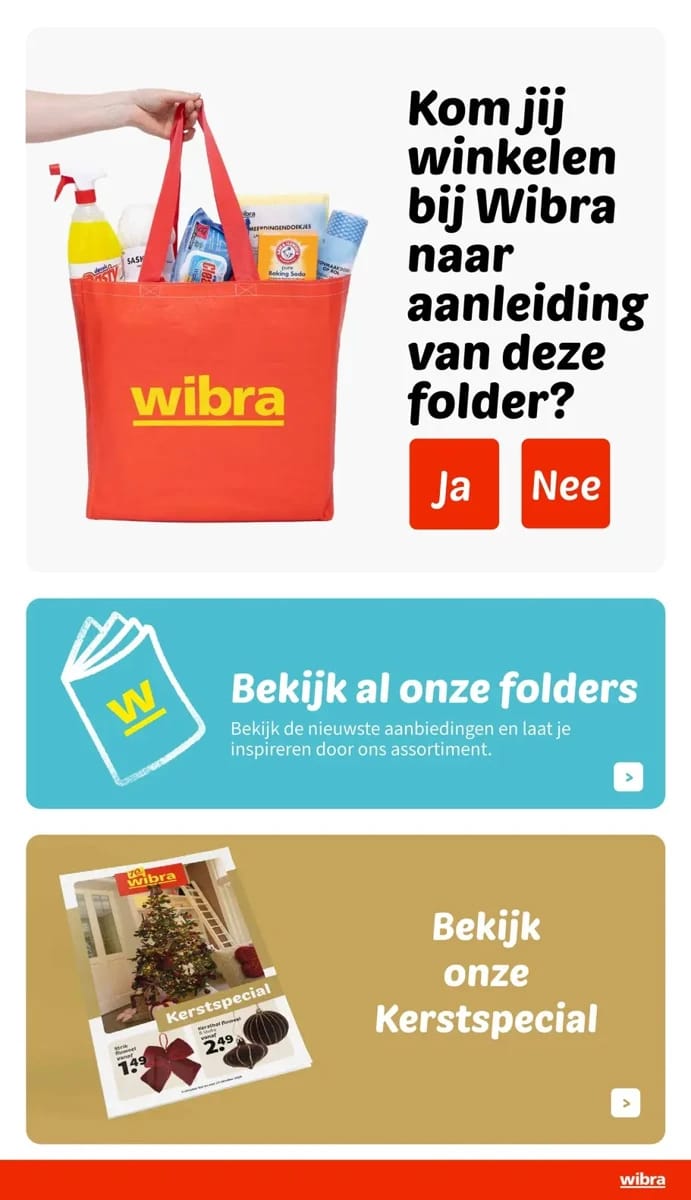 Folder Wibra, pagina 32 van 33