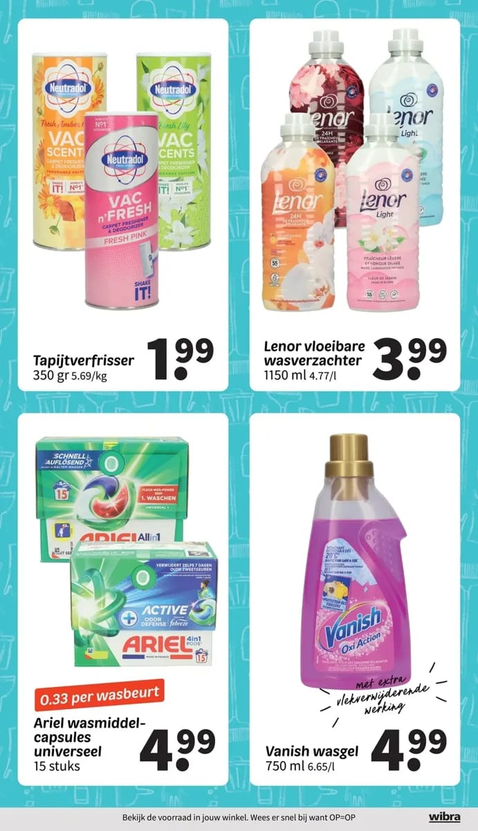 Folder Wibra, pagina 5 van 22