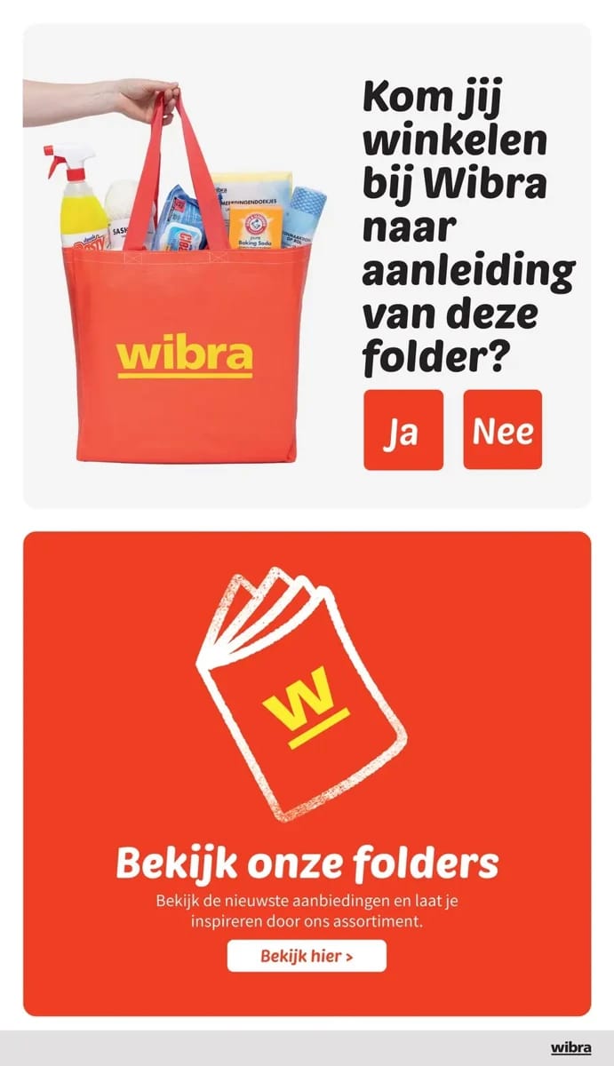 Folder Wibra, pagina 21 van 22