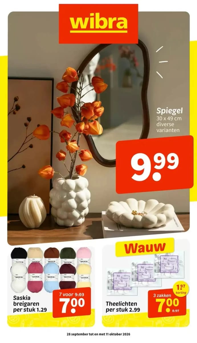 Folder Wibra, pagina 1 van 33