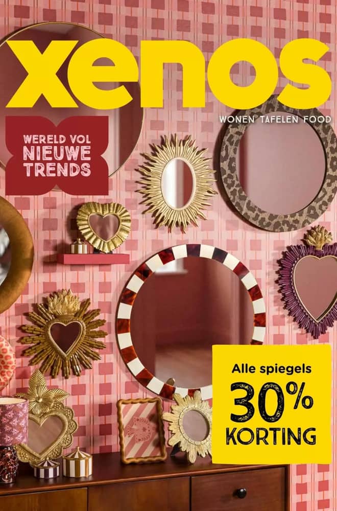 Voorpagina van de folder van Xenos, geldig 5–11 oktober 2026