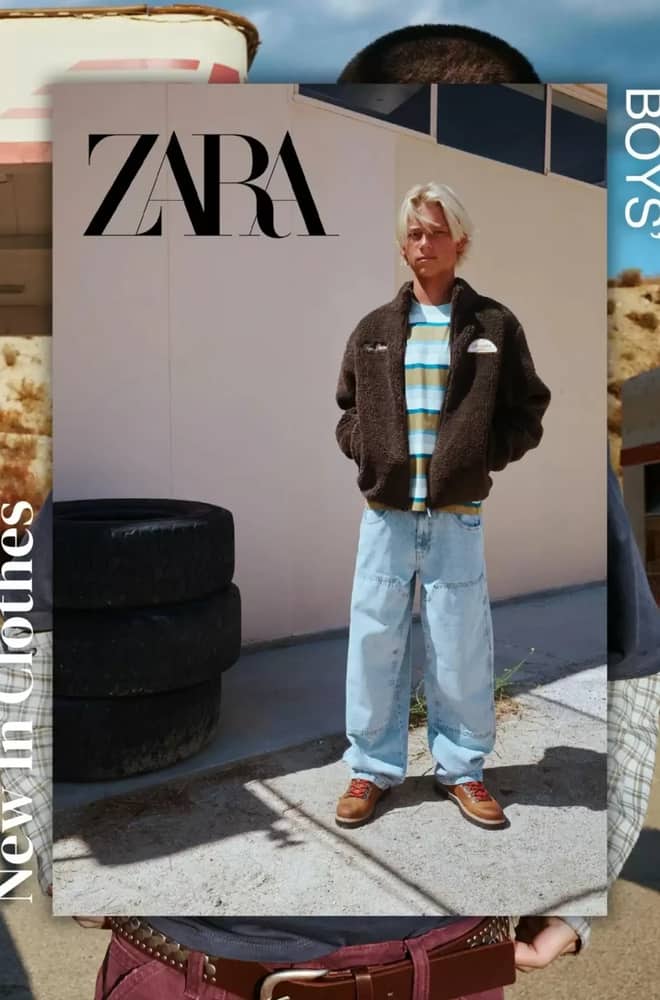Voorpagina van de folder van Zara, geldig 1–31 oktober 2026