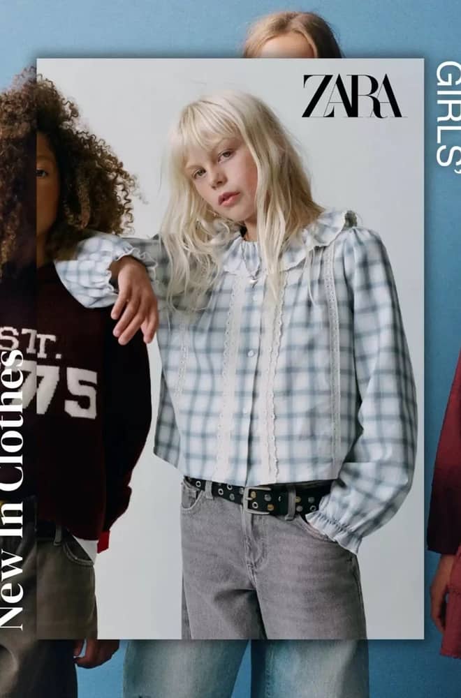 Voorpagina van de folder van Zara, geldig 1–31 oktober 2026