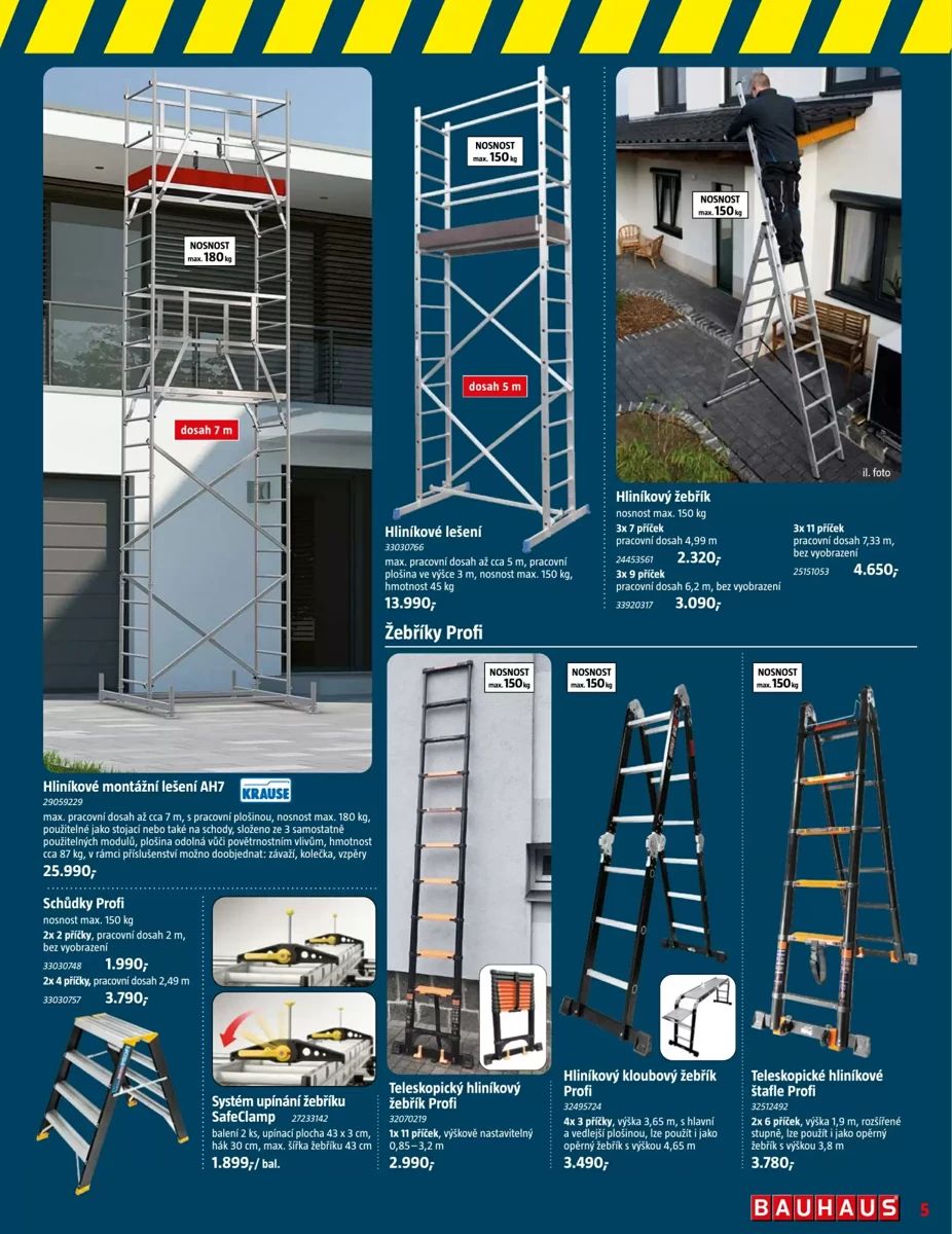 Leták Bauhaus, strana 5 z 33