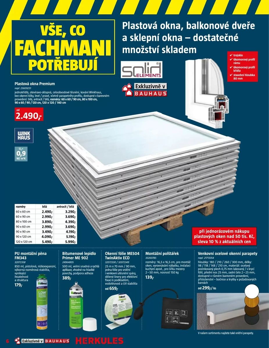 Leták Bauhaus, strana 6 z 33